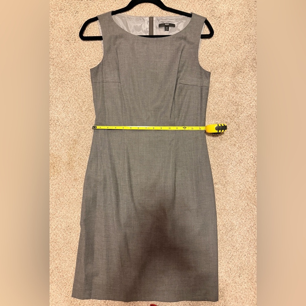Hugo Boss Gray Sleeveless Dress - Picture 5 of 5